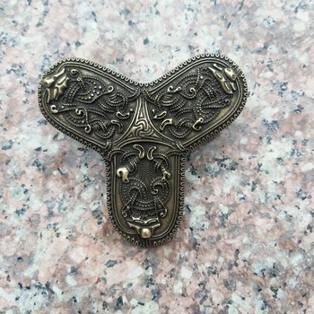 Langhong 1buc Viking Brosa Amuleta Suedia Scandinave Dragon Broșe Viking brosch bijuterii Talisman