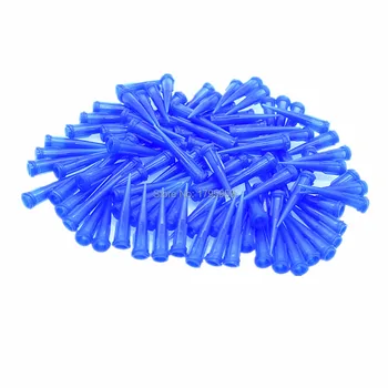 100buc Plastic Conice de Distribuire Sfaturi Lipici Lichid Dozator Ace 22G Bont Conic Sfaturi adeziv Adeziv de Distribuire Ac Set