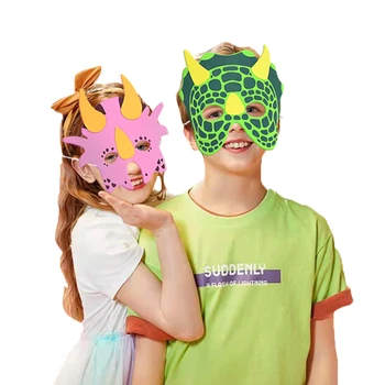 11Pcs Cosmask Lumea Jurassic Dino Masca Copii pentru Copii Dinozaur Petrecerea de Ziua Masca costume de Mascaradă Costume de Cosplay Recuzită Copil de Dus