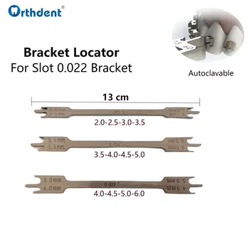 Dentare Ortodontice Pol-ca Suporturi de Poziționare Manometru Wick Autoclavabile Pozitioner Localizare Înălțime Lustruit Stomatologie Instrument