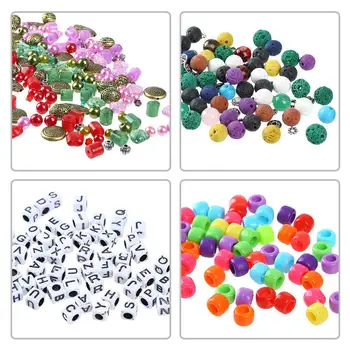 Bijuterii de Luare Consumabile Kit de Luare de Bijuterii Instrumente Setul Include Margele de Sârmă pentru Bratara Perle si Margele Spacer Margele Bijuterii Cleste