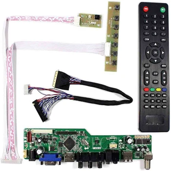 Noi TV56 Control Board Monitor Kit pentru LP156WH2-TLQB LP156WH2(TL)(QB) TV+HDMI+VGA+AV+USB LCD ecran cu LED-uri Controler de Bord Driver