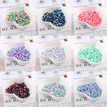 Rotunde colorate Perle Margele Dimensiune de 3-8mm Imitație de Îmbrăcăminte Perla Cu Gaura Pentru DIY Arta Colier Moda Bijuterii Accesorii