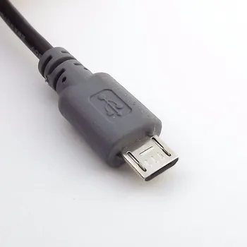 1 buc Micro USB de Tip B Masculin La Micro B Male 5 Pin Convertor Adaptor OTG Plumb Cablu de Date 20cm
