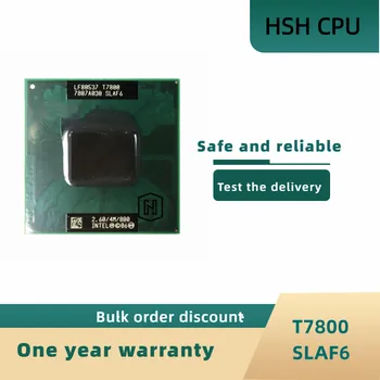 Intel Core 2 Duo T7800 SLAF6 2.6 GHz Dual-Core Dual-Fir CPU Procesor 4M 35W Soclu P