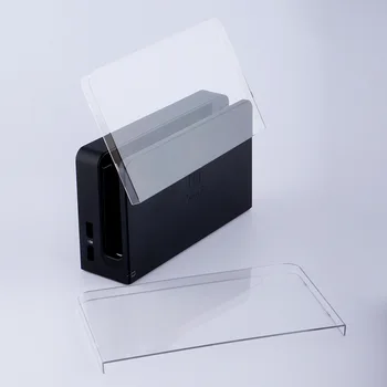 Pentru Nintendo Comutator OLED Doc Cristal Transparent Clar Coajă de Locuințe Masca pentru Comutator OLED Dock de Protecție Caz Acoperire Garda