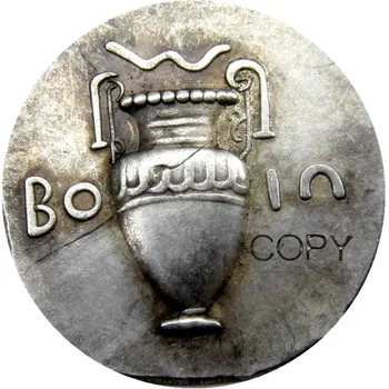 G(18) Antice grecești Stater de Argint Monede din Teba Beotia - 395 Î. hr. Argint Placat cu copia monede