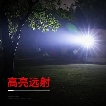 [Reducere nebun] SUPERFIRE M4-XPE lanterna Led 3W Ultra Bright lanterna Utilizare Baterie 18650 5 Moduri de Lumina Camping Pescuit Lampa