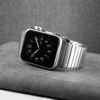 Curea de Metal Pentru Apple Watch band 45mm 41mm 44mm 42mm 38mm 40mm correa iwatch bratara 44mm 40 42 apple watch 38mm SE 7 6 5 4 3 2