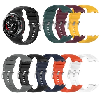 2022 Nou de Înlocuire Sport Ceas Silicon Trupa Încheietura Curea pentru Huawei Honor GS Pro Ceas Inteligent Reglabil Watchbands