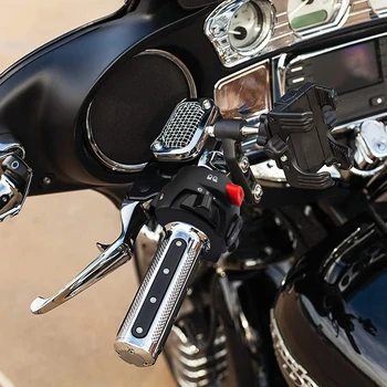 7 8 Inch Universal Ghidon Motocicleta Butonul Set Stânga și Dreapta Motor cu Aprindere Lampa Stop Pentru 22mm Barei de Lumină Corn