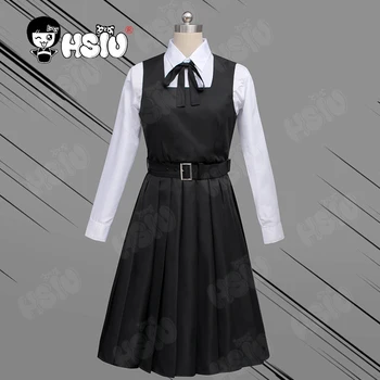 Mitaka Asa Cosplay Costum Anime Drujba Om Cosplay LUNA Neagră Uniformă Fusta Plisata război demon cosplay Japoneze uniforme școlare