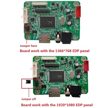 Kit pentru N156HCA-EAC N156HCA-GA4 N156HCA LED LCD Panoul Monitor compatibil HDMI mini Controler de Bord EDP 15.6