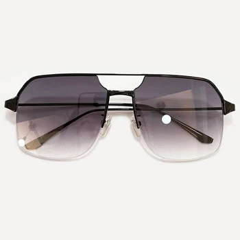 Brand de Moda din Aliaj de ochelari de Soare Femei Bărbați Cadru Metalic Brand de Moda Oglindă Ochelari de Soare UV400 Cu Cutie de Original