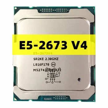Original Xeon E5 2673V4 CPU SR2KE 20 de nuclee 2.30 GHZ 50MB 14nm 135W despre lga2011-3 E5 2673 V4 processor E5-2673V4 Transport Gratuit