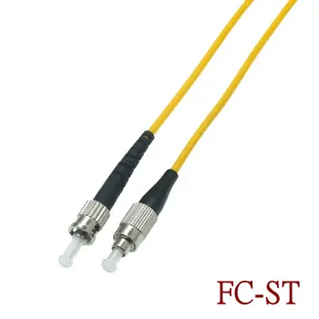 10PC Fibra Optica Patch cord SC-SC-LC-LC-FC-FC-ST-ST Simplex Single-mode 2.0 3.0 mm Fibre Optice Jumper Ftth Patch Duce IL 0.3 dB