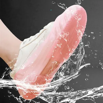 Rezistent La Apa De Pantofi Rain Boot Capac Material Silicon Unisex Pantofi De Protecție Cizme De Ploaie Pentru Casa De Călătorie Bucatarie Dormitor Reutilizabile