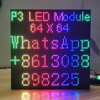 P3 Plin de Culoare LED Display Ecran, SMD P3 RGB LED Panou Plin de culoare LED Module,DIY de Interior Video HD Perete Module LED