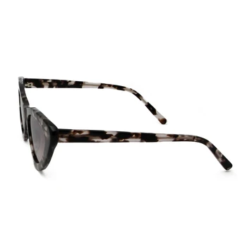 Acetat de Ochi de Pisica ochelari de Soare Femei Leopard de Designer de Brand Cateye Ochelari de sex Feminin Plat Oversized UV400 Nuante Trendy Oculos Femino