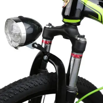 Stil Vintage Retro Bike Mentală Ușoară, rezistent la apa 3LED Bicicleta Far Bicicleta Fata de Lumina Lanterna Biciclete, Accesorii pentru Biciclete