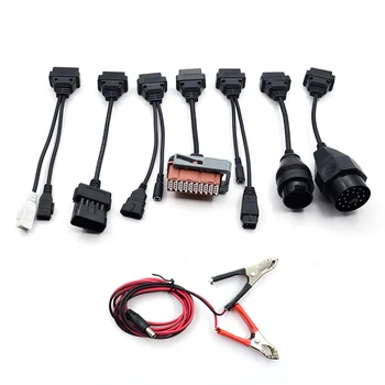 Masini de cabluri Diagnosticare Set Complet 8 pc-uri Auto Cabluri 8pcs pentru vd tcs cdp Auto Cabluri pentru Tnesf Delphis Orpdc Cdp Auto Cablu Pentru Cdp