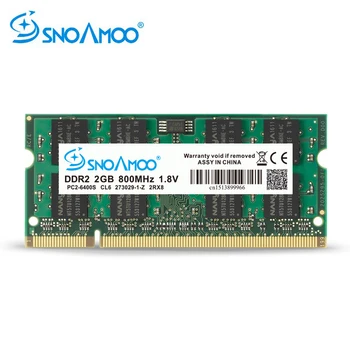 SNOAMOO Laptop Berbeci 1GB DDR2 2GB 667MHz PC2-5300S 800MHz PC2-6400S 200 de Pin CL5 CL6 1.8 V 2Rx8 so-DIMM de Memorie de Calculator Garanție