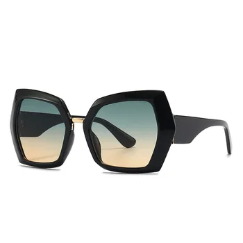 Moda Mare Cadru Ochi de Pisica de Călătorie în aer liber ochelari de Soare Brand Design Anti-ultraviolete UV400 Casual ochelari de Soare pentru Adulti,Femei,Barbati