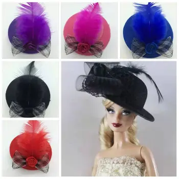1/6 BJD Papusa Pălărie Bowknot Capac Pentru Barbie Accesorii articole pentru acoperirea capului Hairwear 11.5