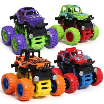 Mașină de jucărie Impact și Cădere Rezistență Sfărâma-Dovada Model pentru Copil Copii Mașini de Jucărie Distractiv Dublu-Side Inerție Vehicul de Siguranță