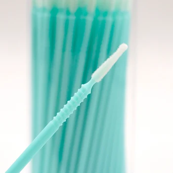 100buc/pachet Capul lung Flexibil Micro Perii de unica folosinta Microbrush Aplicator Adeziv Gene Perie de Curățare pentru Extensii de Gene