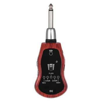 Chitara Amplificator Pentru Căști 5 Efecte Portabil Bluetooth Reîncărcabil Chitara Amplificator Pentru Căști Fără Fir Transmițător Receptor Sistem