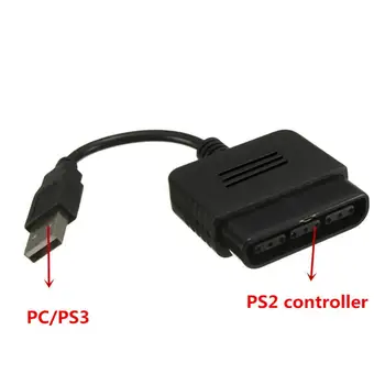 2021 Adaptor USB Cablu Convertor pentru Gaming Controller PS2 la PS3 PC, Joc Video