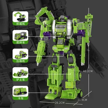 Transformarea Robot Boy Toy Car Model De Vehicul Figura De Acțiune Rezervor Model Băiatul Copii Cadou De Colectare Inginerie Creator Joc