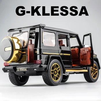 Scara 1/24 Benz G-Klessa G63 AMG SUV Metal turnat sub presiune din Aliaj de Jucarii Cars Model Pentru Baieti Copii Cadou de Vehicule Off-road de Colectare