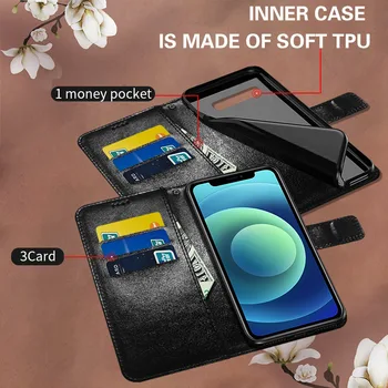 Flip Portofel din Piele de Caz Pentru iPhone 12 Pro Max Card Holder Suport de Telefon Acoperă Pentru iPhone12 Pro mini 12Pro Max Cazul Coque