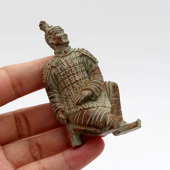 Războinici de teracotă Dinastiei Qin în China antică Suveniruri 3d magnet de frigider Hufu suvenir de colectare Xi ' an, Shaanxi colecție cadou
