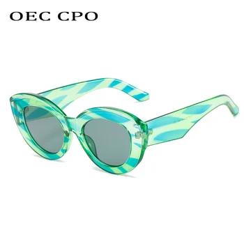 OEC CPO Elegante Femei ochelari de Soare Noua Moda Ochi de Pisică Ochelari de Soare Femei en-Gros de Epocă Ochelari de Designer de Brand Gafas De Sol