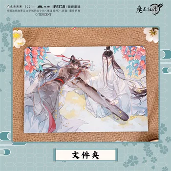 Maestru de Demonic Cultivarea Wei Wuxian Wangji Folderul Student Consumabile Fișier Papetărie Document de Depozitare Geanta Organizator