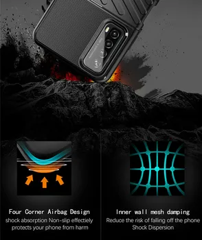 Moda la Șocuri Plin Moale TPU Silicon Cover Huawei P Inteligente 2021 Caz Pentru Huawei P Smart2021 Telefon Genti