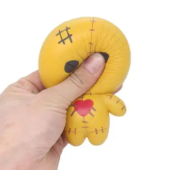 Fantoma drăguț Jucărie pentru Copii de Groaza Papusa Voodoo de Relief de Stres Lent în Creștere Moale Moale Stoarce Jucării de Aerisire Jucărie Fantomă Papusa Teroare de Păpuși