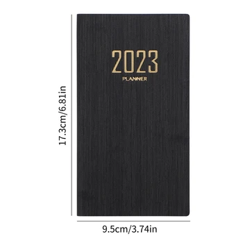 2023 A6 Mini-Notebook-365 De Zile Portabil De Buzunar Notepad Zilnic Saptamanal Agenda Planner Notebook-Uri De Papetărie De Birou Rechizite Școlare