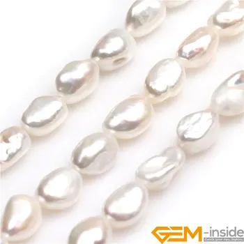 7x9mm formă neregulată Perle de Cultură de apă Dulce, Margele Perle Naturale Margele DIY Margele Pentru a Face Bijuterii Strand 15 Cm