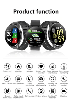 Huawei W9 Ceas Inteligent Bărbați Femei Rata De Inima De Monitorizare A Presiunii Arteriale Fitness Smartwatch Multi-Funcția Nfc Bluetooth Apel Watchs