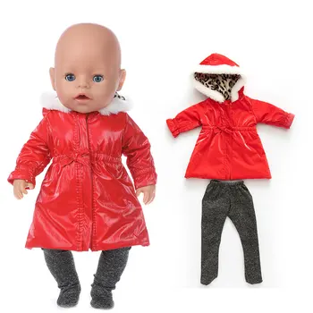 Noul costum Roz se Potrivesc Pentru 17 Inch Baby Doll 43cm Născuți Haine Papusa