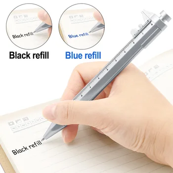 NOUL 1.0 mm Gel Ink Pen Șubler cu Vernier Roller Ball Pen Papetărie Bilă pentru Școala de Birou Rechizite Examen de Schimb