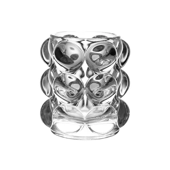 Creative Cristal Transparent de Sticlă Suport Stilou Ornamente Nordic Ins Mingea Machiaj Perie de Stocare Găleată Multi-scop