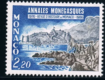 1buc/Set Noi Monaco Post de Timbru 1986 a 10-a Aniversare Peisaj Sculptura Stamps MNH