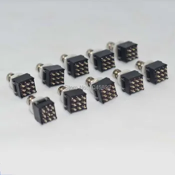 10 x 3PDT 9PIN Comutator de Picior Pentru DIY Efecte Chitara Pedale Kituri, True Bypass Accesorii