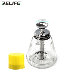RELIFE RL-055 Sticlă cu Solvent Sticla Metal Conductei de Aspirație Tipul de Presare Automata Sticla de Apa Bază de Cupru Alcool Sticla