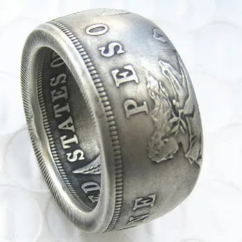 Filipine Monedă de Argint Placat cu Inel de Mana NE Dimensiune 8-16